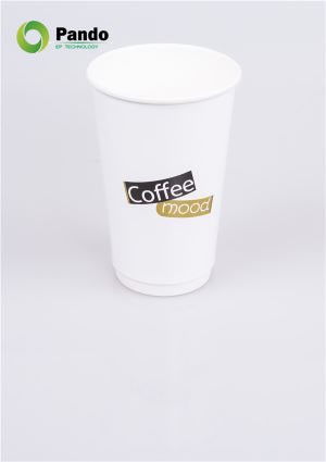 Kompostlanabilir PLA kaplı izolasyonlu kağıt bardaklar