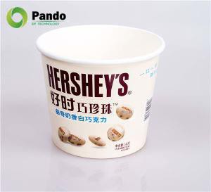 Tek kullanımlık yiyecek kağıdı kovaları